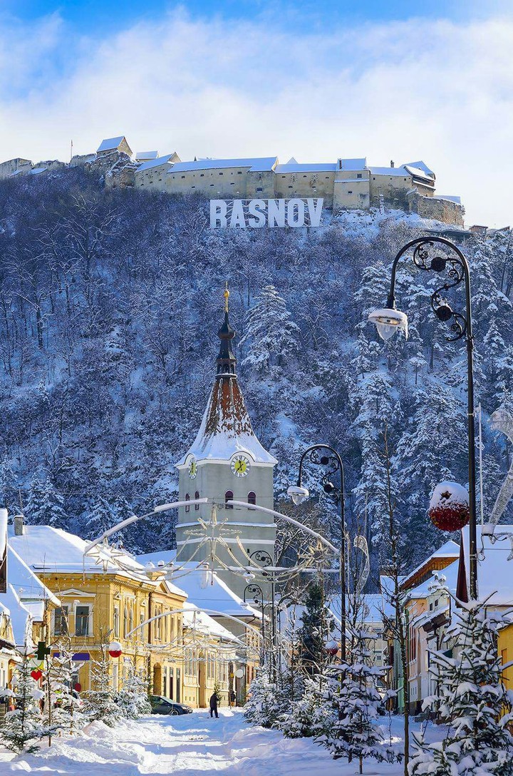 Winter in town