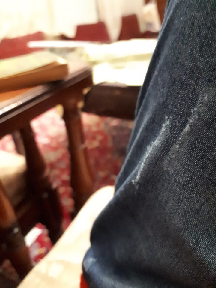 jeans & book