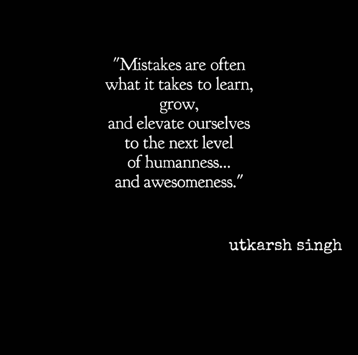 mistakes
