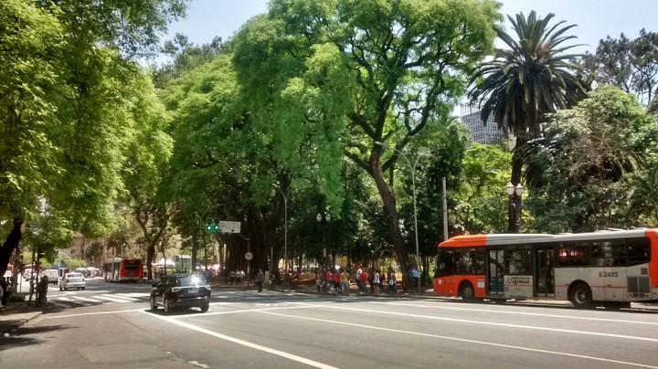 In a City