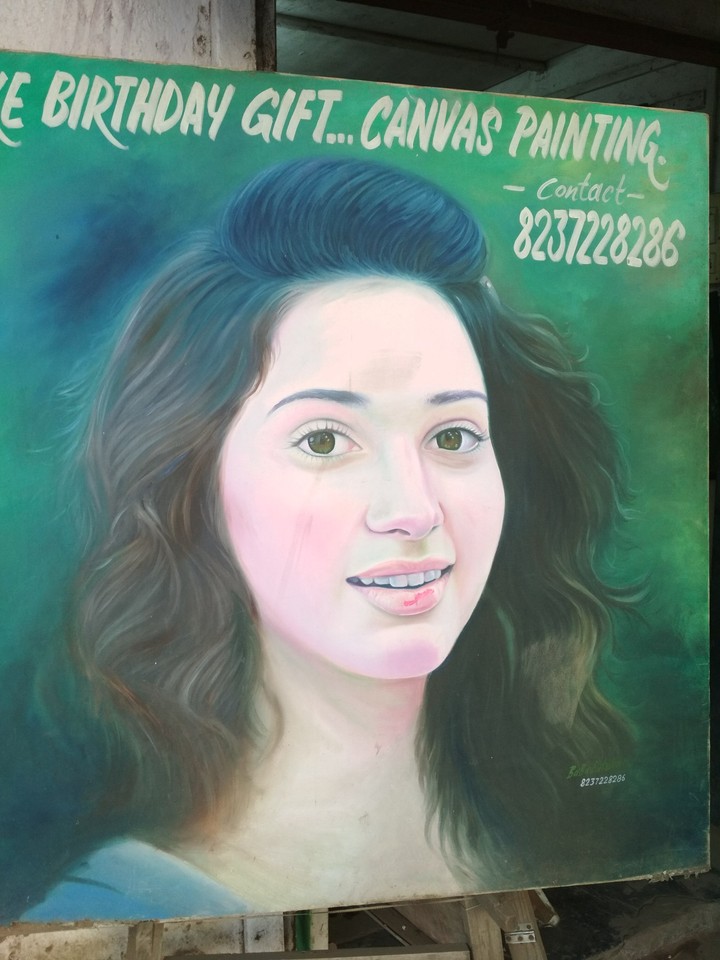Tamannaah Bhatia painting