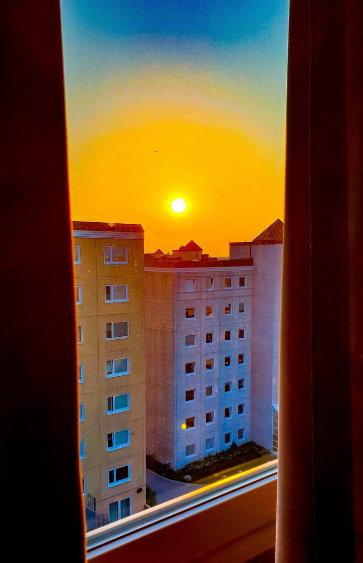Bedroom sunset