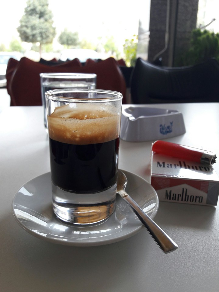 Coffee and Marlboro