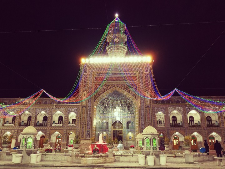The holy shrine of Imam Reza