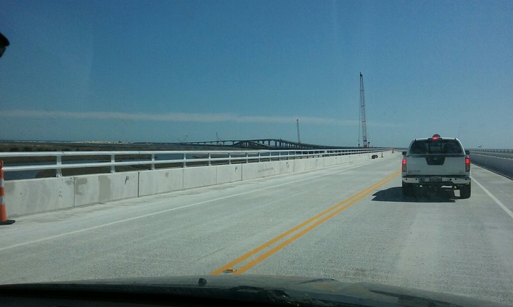 New Basnight Bridge replacing the Bonner Bridge