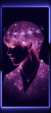 Bts neon Kim Taehyung