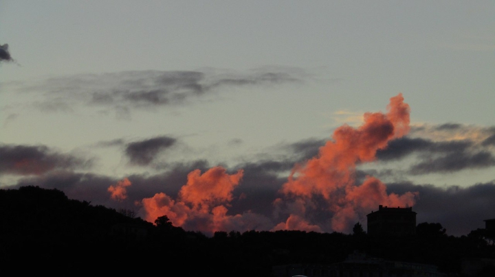 Cloudy castle