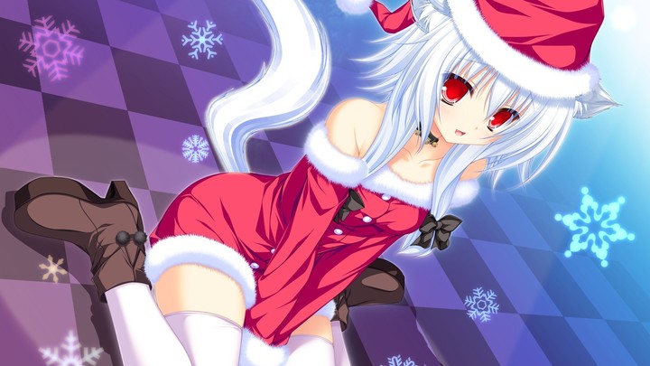 Christmas Girl Wallpaper
