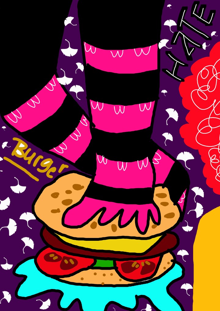 HATE BURGER