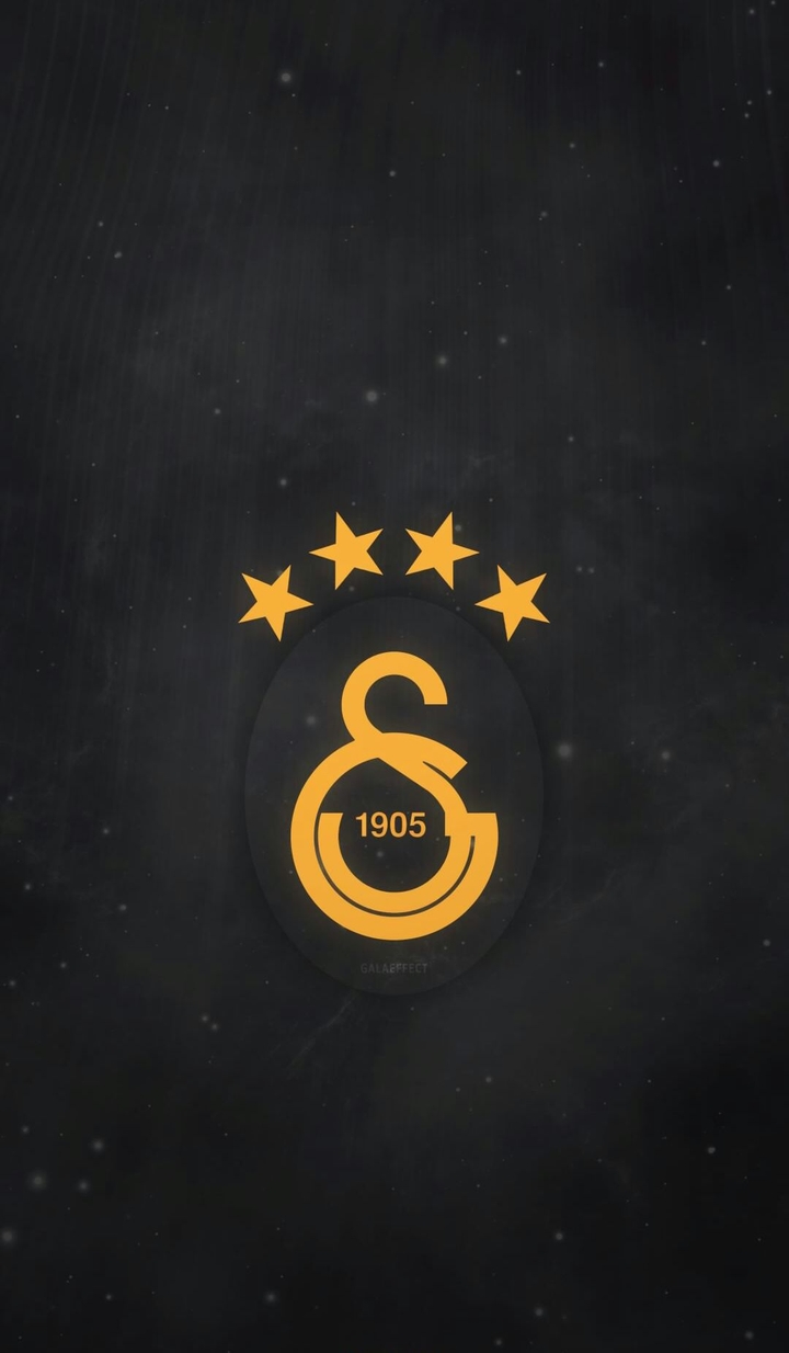 Galatasaray 4 Yıldızlı Logo (Sarı - Siyah)