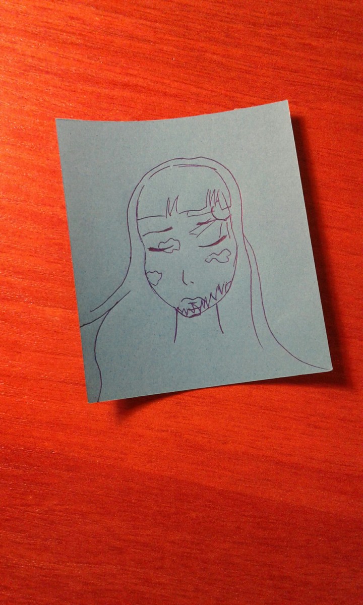 she's...