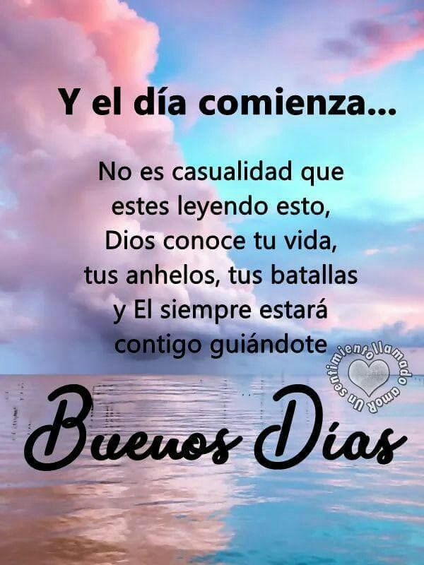 Y el día comienza