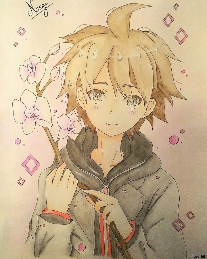 Naegi from Danganronpa