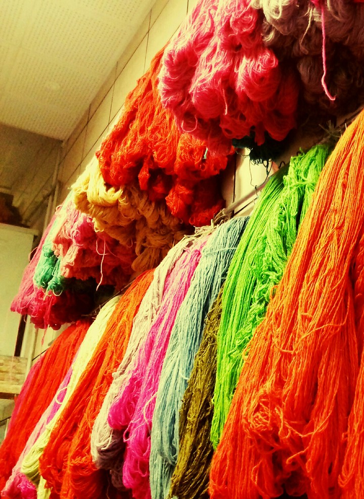 Carpet wool