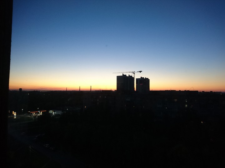 закат