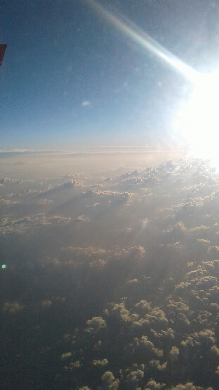 in the sky