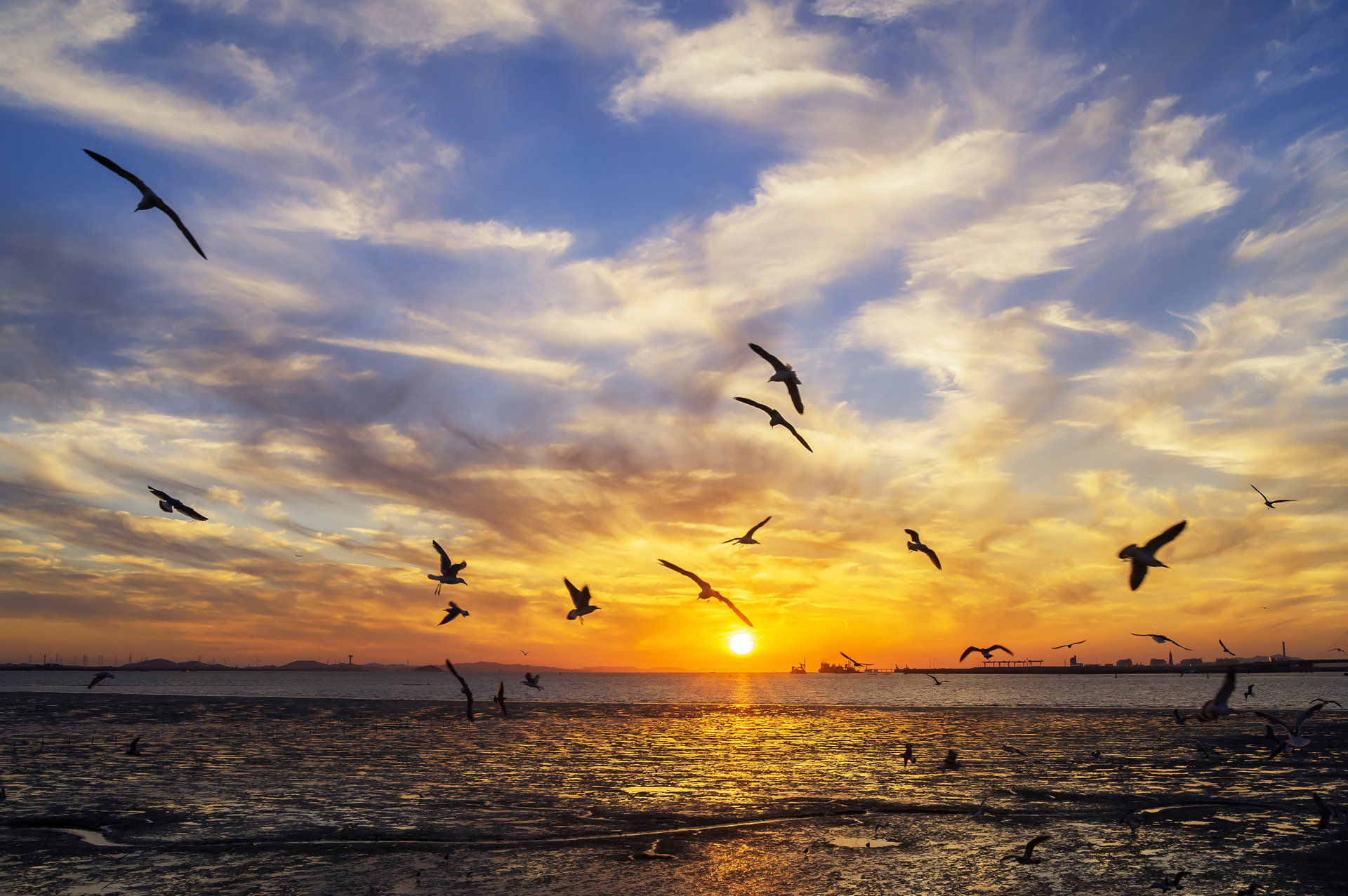 Sunrise from Ocean