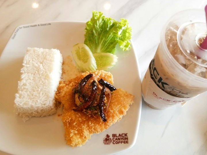 fish and coffee