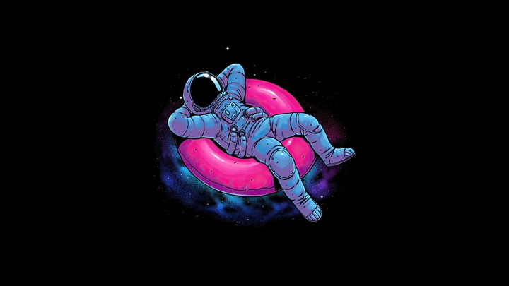 Astronaut chilling out :)