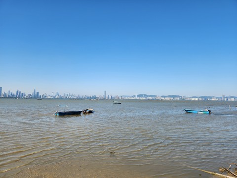 обои lake, watercraft