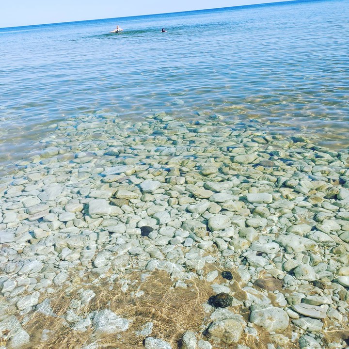 Crystal Clear Lake Michigan
