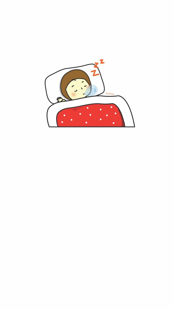 잠자는 소녀 출처:라인데코