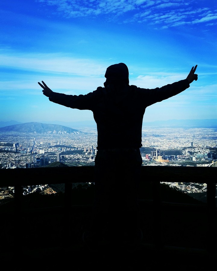 En la cima