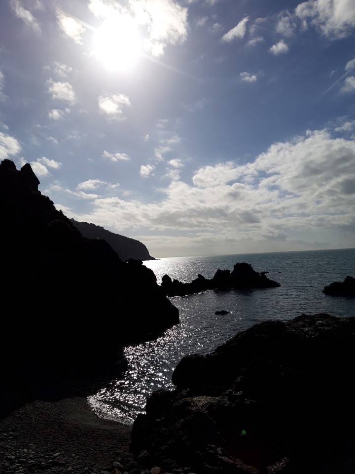 original winter sea Levanto Liguria