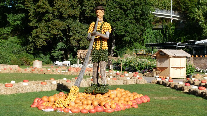Kürbis Ausstellung Blühendes Barock Schloss Ludwigsburg 2012