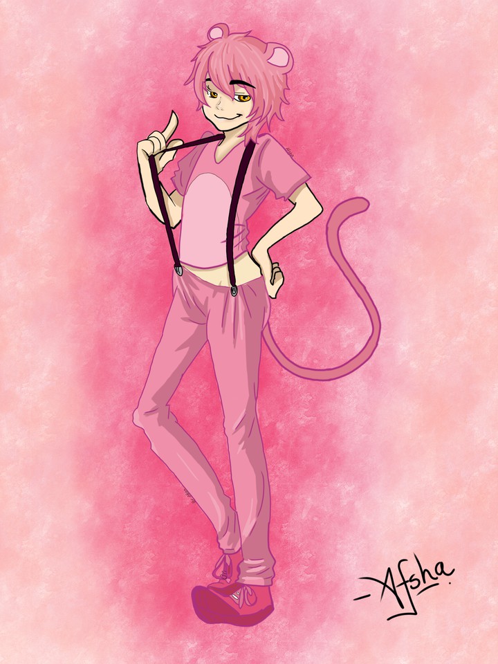 The Pink Panther but human version