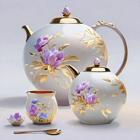 porcelain, Glass桌布