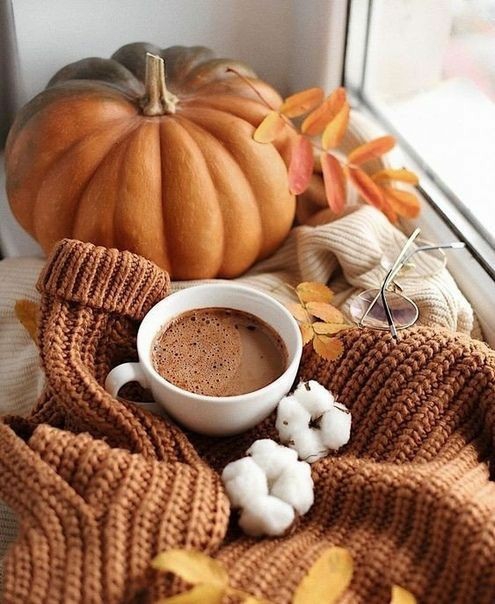 coffee and pumpkin