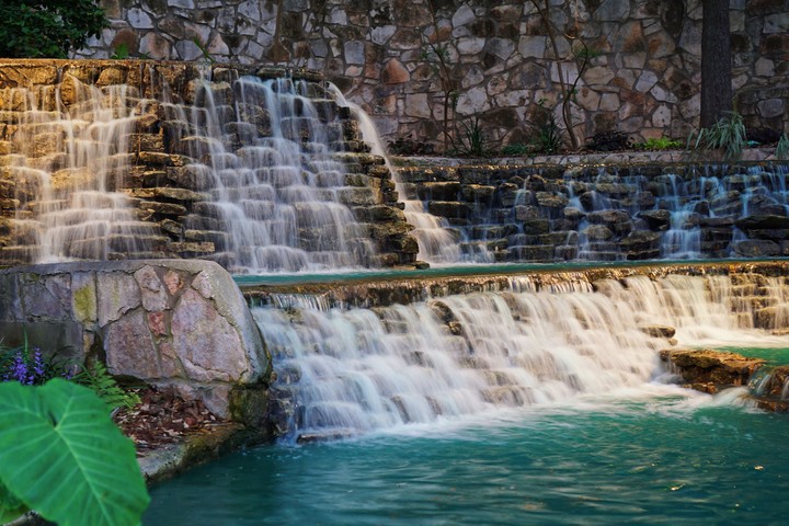 Waterfall at the Riverwalk
