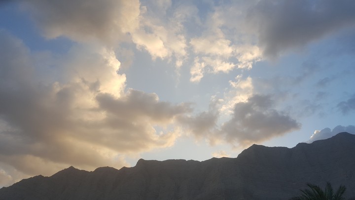 sky of bukha - oman
