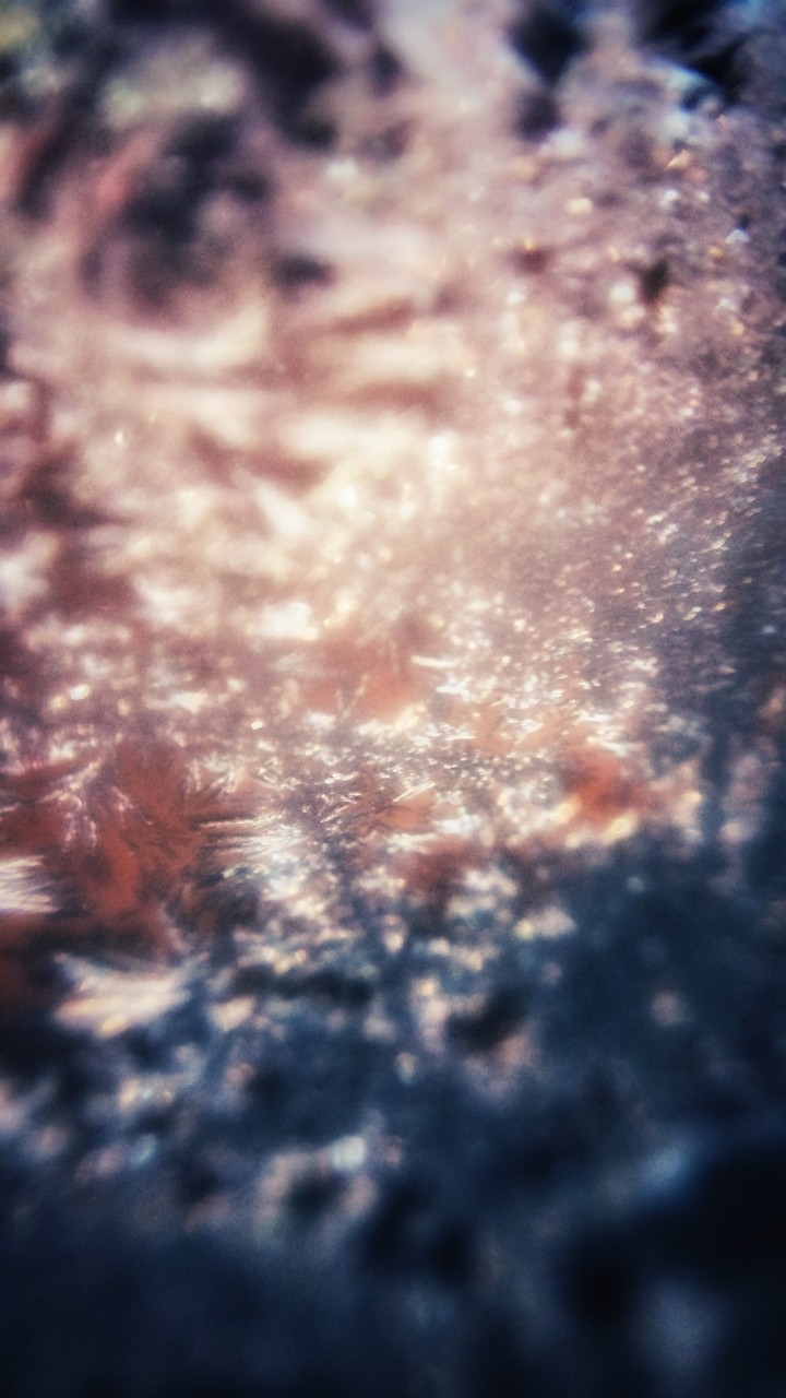 снег