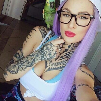 девушки и тату