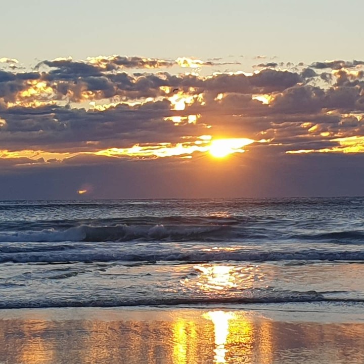 sunrise at Brunswick heads