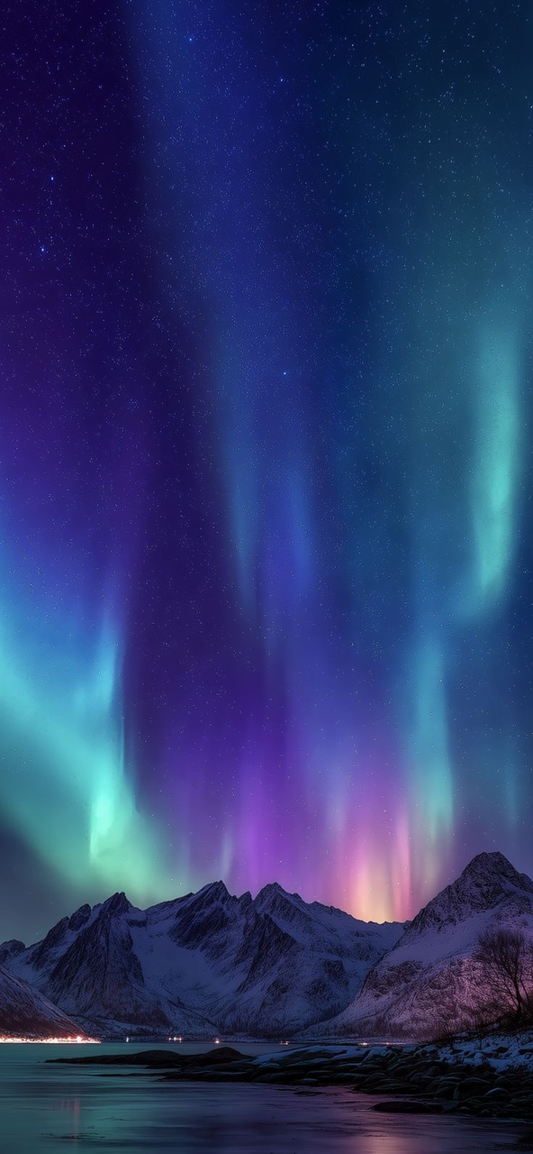 тапети aurora, star