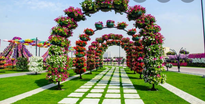 Flower garden