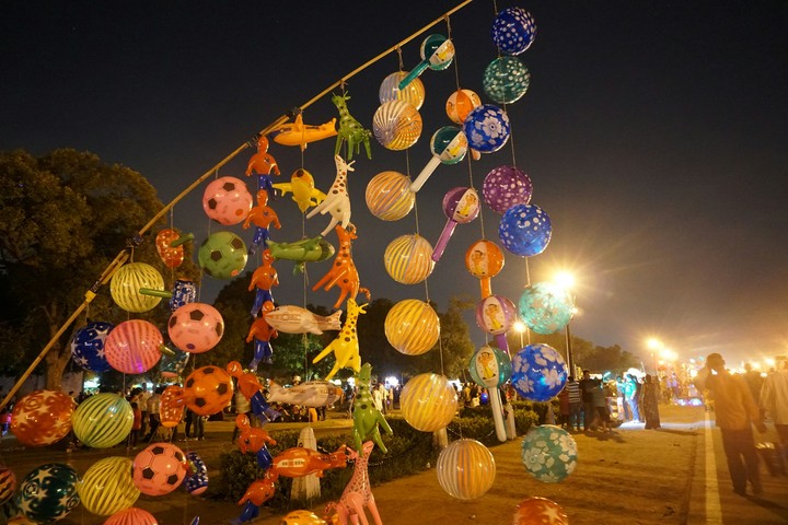 Delhi lights