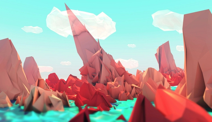 Low poly Background