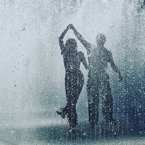 dancing in the rain
