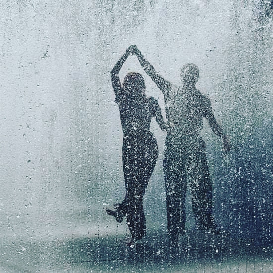 dancing in the rain