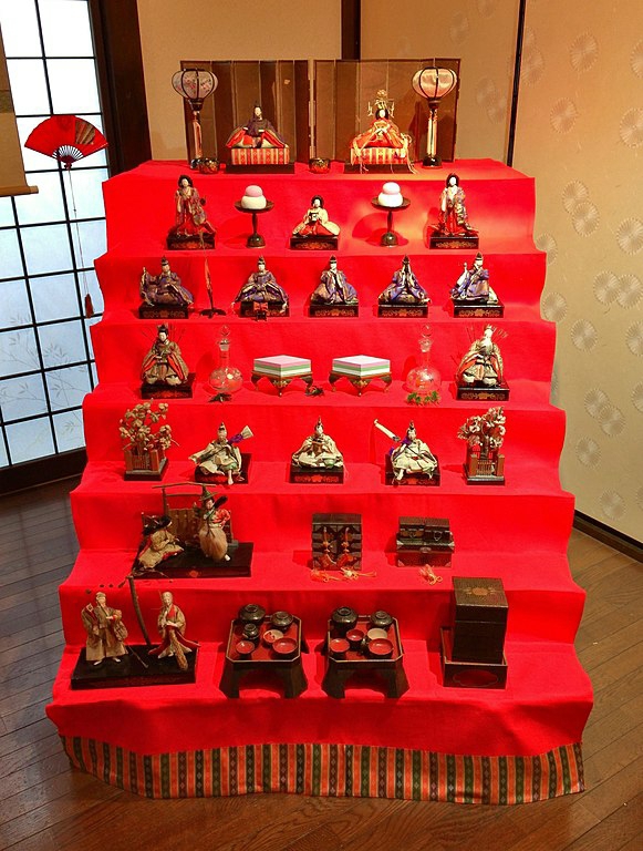 Hinamatsuri Girls' Day 7-tiered display
