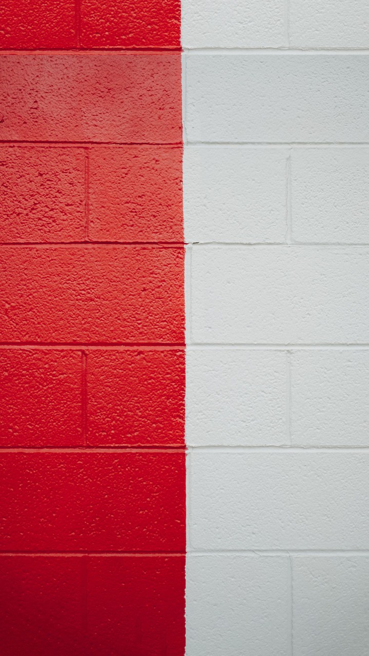 Red and white