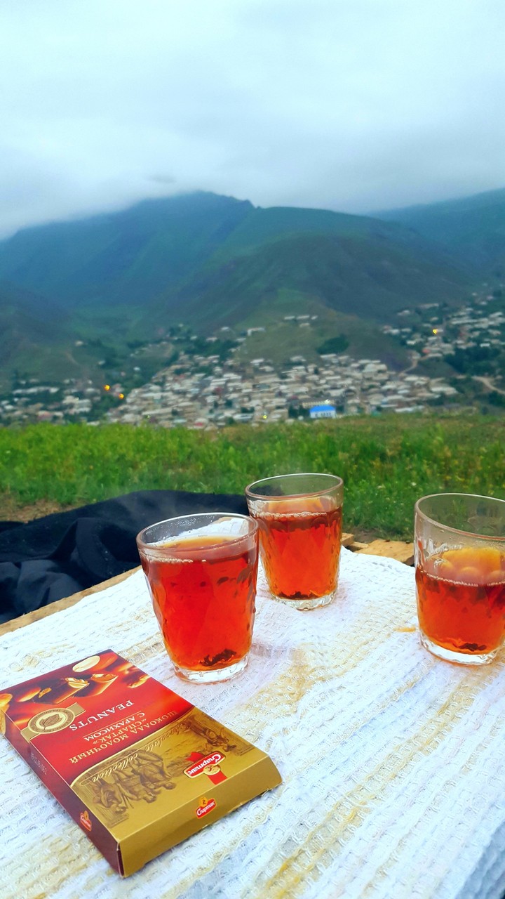 Tea party in the mountains