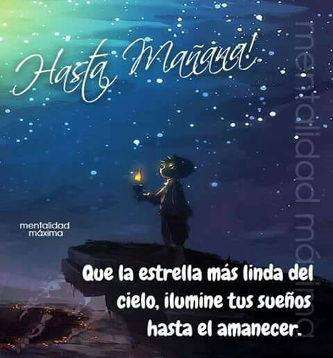 Hasta mañana