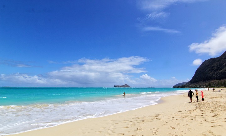 Hawaii Waimanalo Beach Park