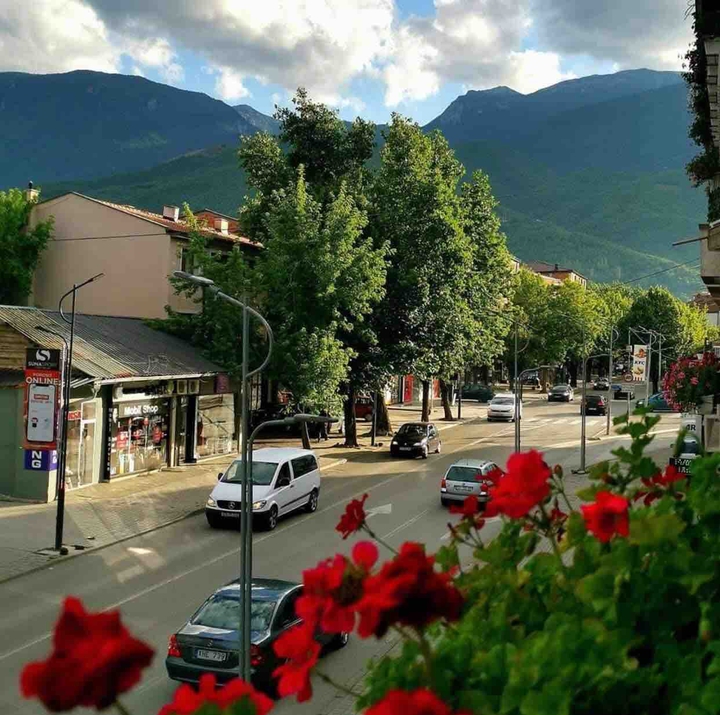 Morning in Peja City