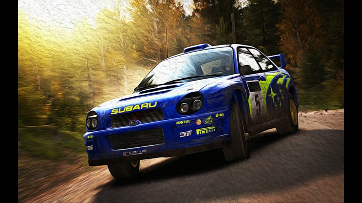 DiRT Rally + Photoshop